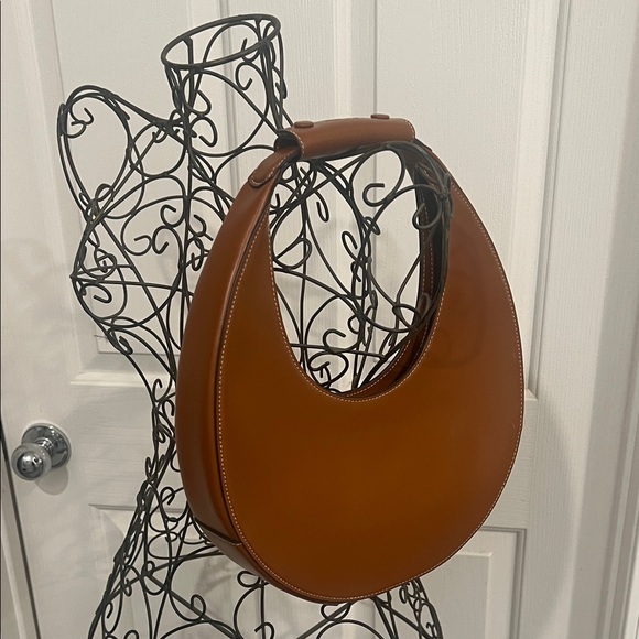 Staud half moon bag Elegant Brown Women's Bag. - Picture 12 of 16
